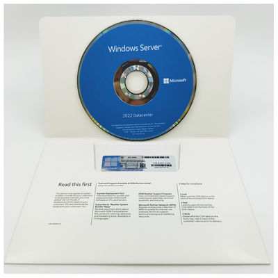 Windows Server 2022 Datacenter OEM (bahasa Inggris), Hyper-V Virtualization,Lisensi 16-Core,Data Center & Cloud Solutions