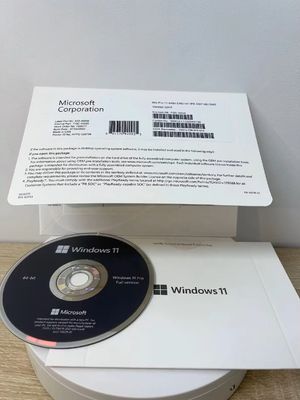 2025 Update Windows 11 Pro OEM Asli Lisensi Seumur Hidup, 64-Bit, Microsoft Certified