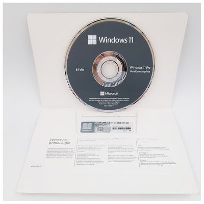Windows 11 Pro asli OEM CD Key Bahasa Spanyol Paket Termasuk