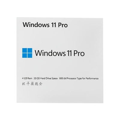 Windows 11 Pro OEM 4 GB Ram 20 GB Hard Drive Space X86 64 Tipe prosesor untuk Performance