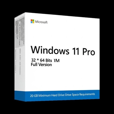 Windows 11 Pro OEM 32 * 64 Bit Versi Lengkap dengan 20 GB Minimal Hard Drive Space Requirements dan Siap untuk Pengiriman Segera