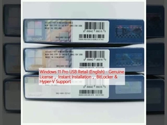 Windows 11 Pro USB Retail (bahasa Inggris) - Lisensi Asli,Instan Instalasi,BitLocker & Dukungan Hyper-V