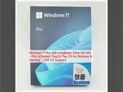 Windows 11 Pro USB Installation Drive (64-bit) ️ Pra-Activated, Plug & Play OS untuk Bisnis & Gaming, Dukungan USB 3.0