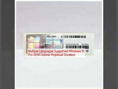 Berbagai Bahasa Didukung Windows 10 Pro Lisensi OEM Durasi abadi