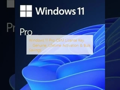 Windows 11 Pro OEM Kunci Lisensi,Original, Aktipasi seumur hidup & Bulk Tabungan
