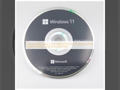 Windows 11 Pro DVD OEM asli Edisi Prancis 64-Bit Sistem Pembangun Lisensi untuk Bisnis