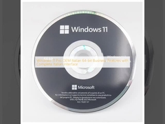 Windows 11 Pro OEM Italia 64-bit Fitur Bisnis dengan Antarmuka Italia Lengkap